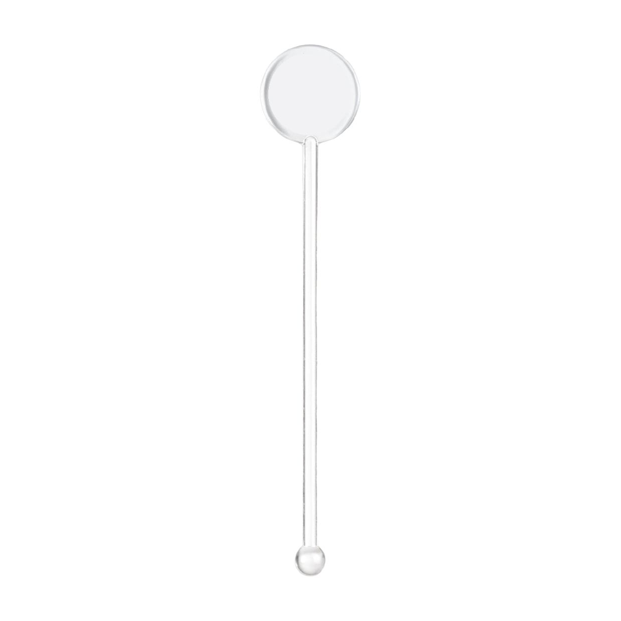 Clear classic plastic stirrer